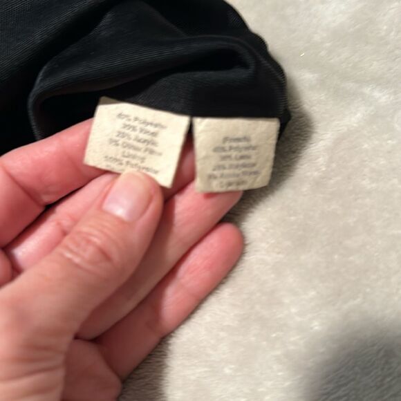 COPY - Eva Franca French Designer Wool Pinstripe Skirt - Picture 10 of 11